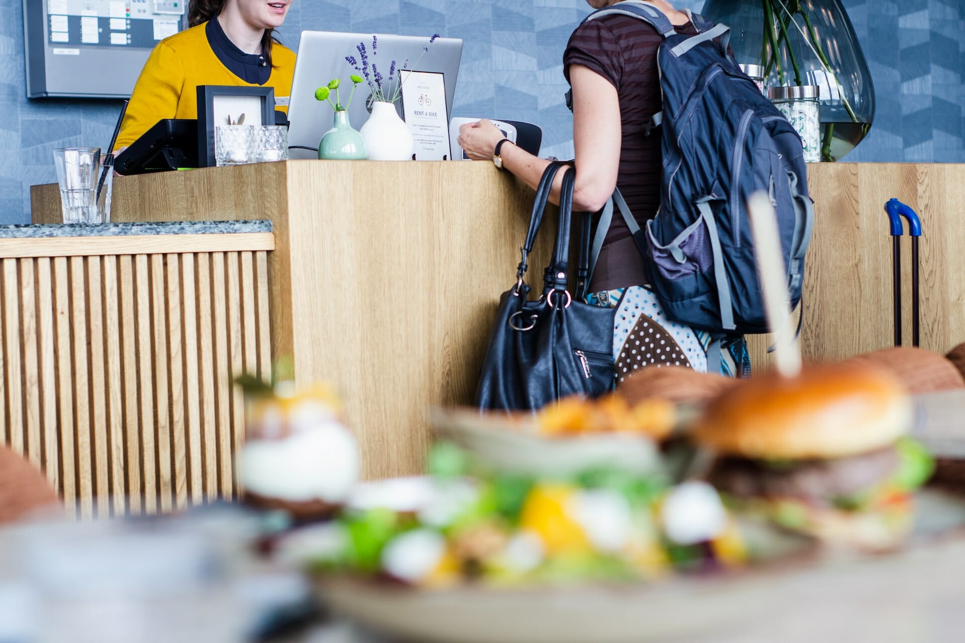 Gezonde variant fastfood restaurant co-founder
