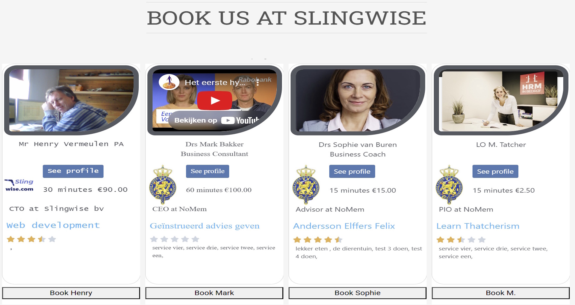 Investeren in bedrijven - Slingwise